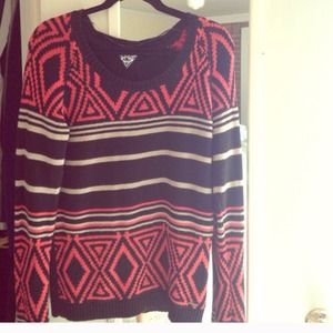 Bundled sweater and pink yogas