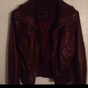Red jacket