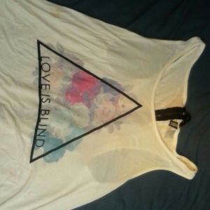 a t-shirt (love is blind)