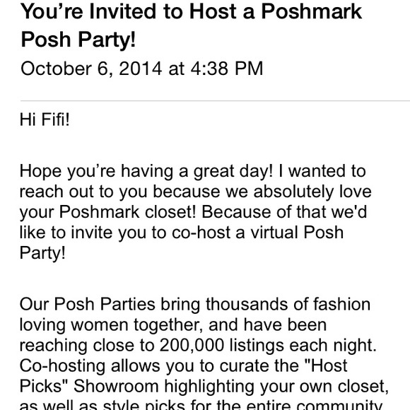 I'm co- Hosting my firt poshmark  party!🎉 - Picture 3 of 4