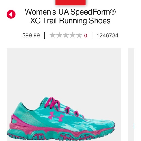 Under Armour Wns speedfoam 👍size 6.5