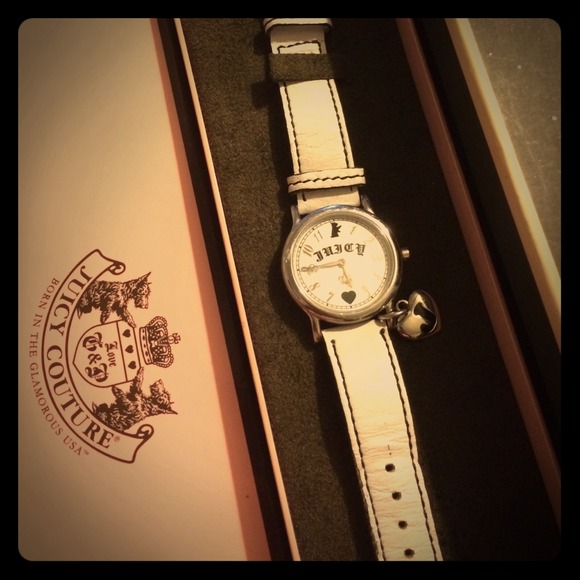 Juicy Couture Leather Strap watch