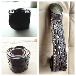 Boho chic brown belt!