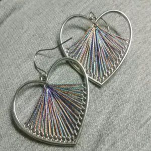 Heart earrings