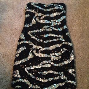 Sparkly cocktail dress