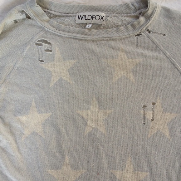 Wildfox distressed sweater/sweatshirt - Picture 3 of 3