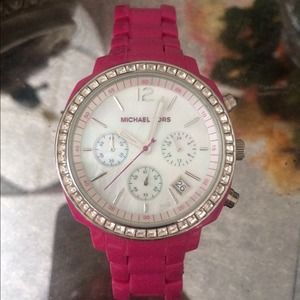 Limited pink Michael Kors watch
