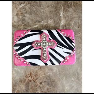 Womens Clutch with Check Book