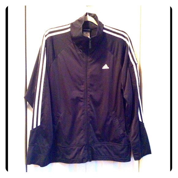 Traditional adidas 3 stripe jacket
