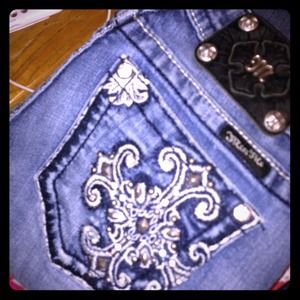 Miss Me size 25 boot cut jeans