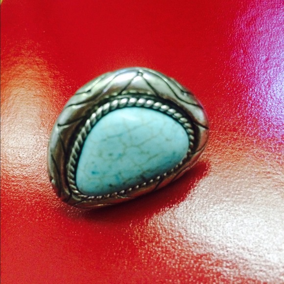 Turquoise looking ring
