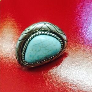Turquoise looking ring