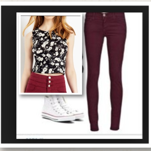 Flower Cropped Tank❌SOLD❌