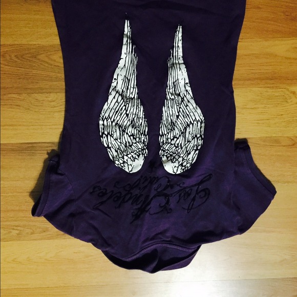 Collard shirt purple