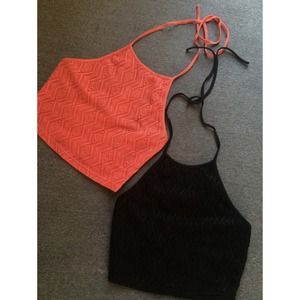 Cropped Halter Tops!