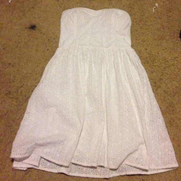 Charlotte Russe white printed dress