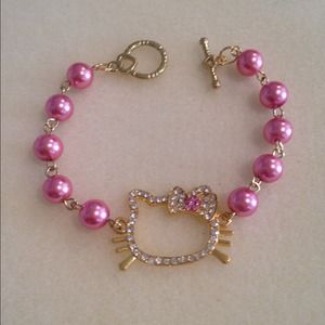 HAndmade hello kitty bracelet