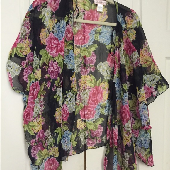 Floral kimono