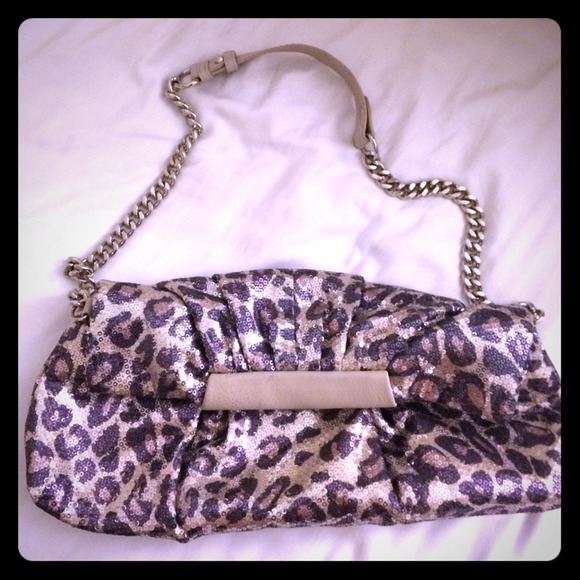 Bebe sequin purse/clutch