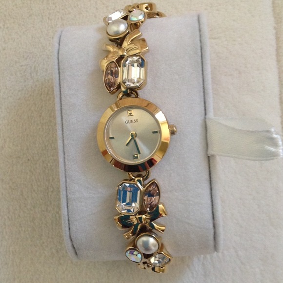 Guess Jewelry - NWT jeweled watch - instant sizing