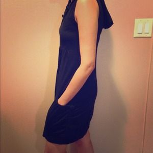 Black Hooded Dress from LF store in LA