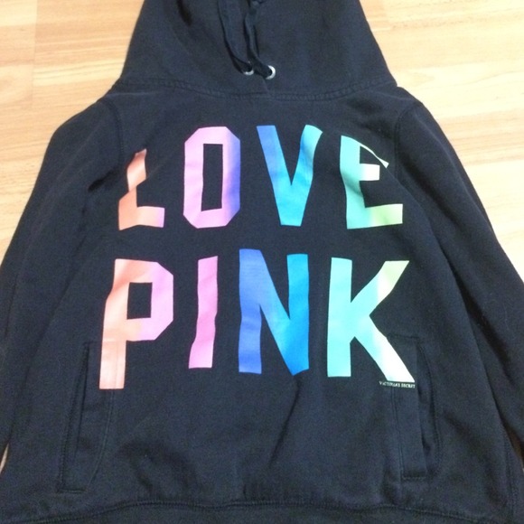 VS pink sweatshirt