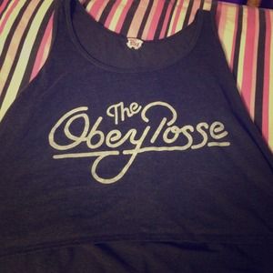 Obey Crop Tanktop