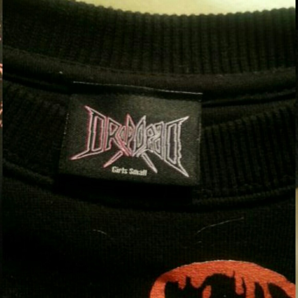 SOLD ON EBAY Dropdead "Sluts get cuts" crew neck - Picture 4 of 4