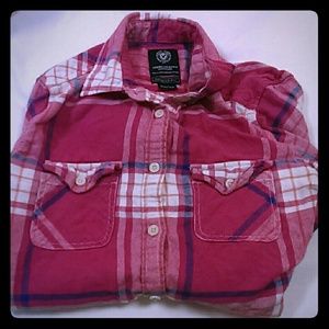 American eagle favorite fit flannel.