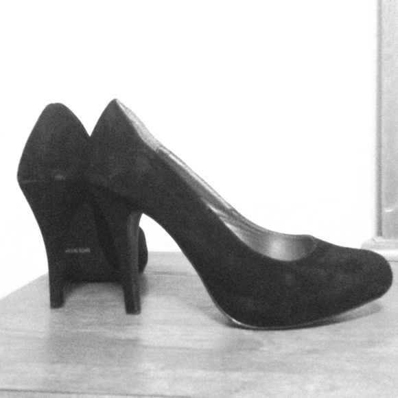 Black heels