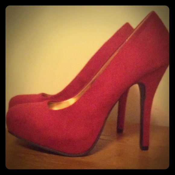 Maroon heels