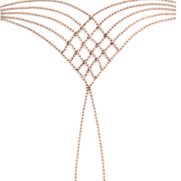 Rose Gold Ball Chain Bracelet - Picture 2 of 3