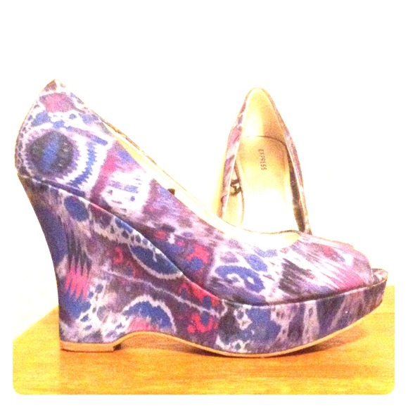 Funky, fun platform heels