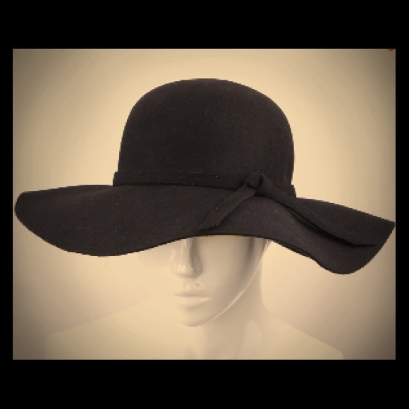 💥NEW ITEM💥WIDE BRIM FLOPPY FEDORA HAT | Black