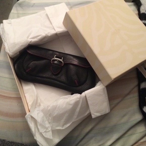 Soft Leather Cole Haan Wristlet