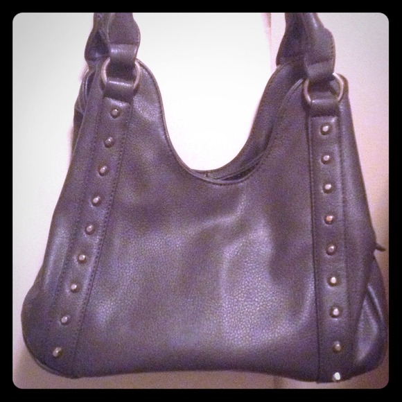 Gray purse