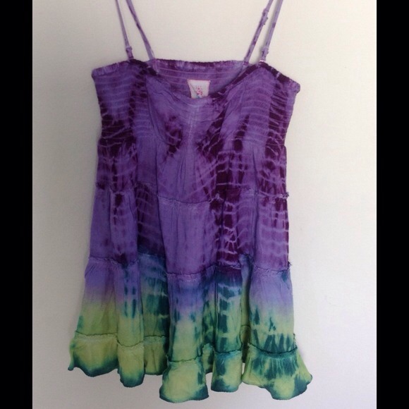 Free People Tie Dye Top
