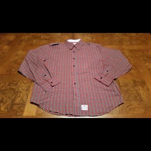 Men's Crooks and Castles button down sz xl