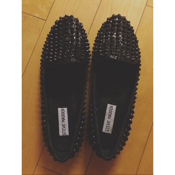 studded slip ons