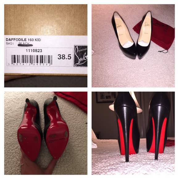 Authentic Christian Louboutin Daffodile Black - Picture 3 of 4