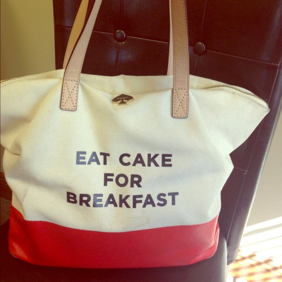 Kate Spade Eat Cake For Breakfast Tote