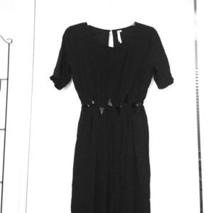 Black triangle JUMPSUIT