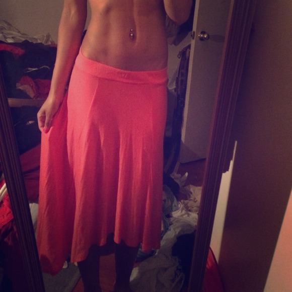 Stem Dresses & Skirts - 🚫🚫sold🚫🚫Coral high low skirt