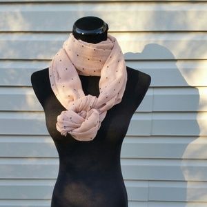 🎉🎉 Host Pick 11/15 🎉🎉PINK POLKA DOT SCARF