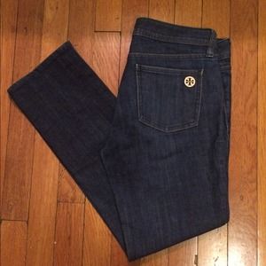 Tory burch ankle jeans