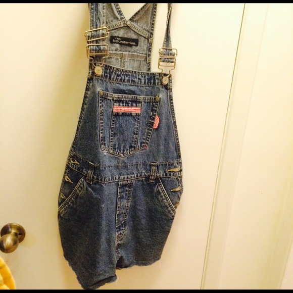 Denim overalls