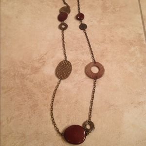 Brown necklace