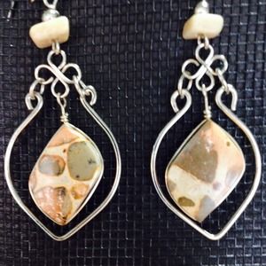 German Silver Earrings