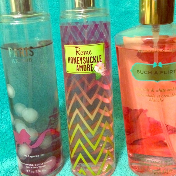 Slightly used B&BW & Victoria's Secret spray