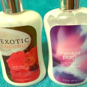Used bath and body works lotions